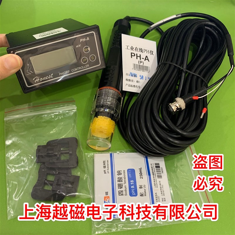 【上海诚磁】工业h在线pH测试仪 PH-A型PH/ORP仪酸度仪表 保修1年