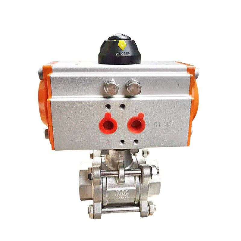 气动球阀不锈钢DN50丝口内螺纹三片式气动执行器Q611F-40P分,个性定制/设计服务/DIY,明信片定制,淘宝优惠券,粉丝福利购,淘宝优惠卷