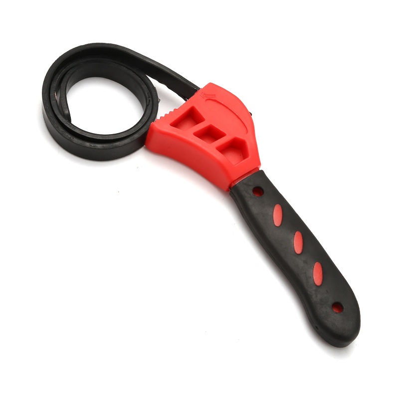 6寸多功能皮带扳手8寸太阳能管子扳手开瓶扳器汽修滤清器两用手