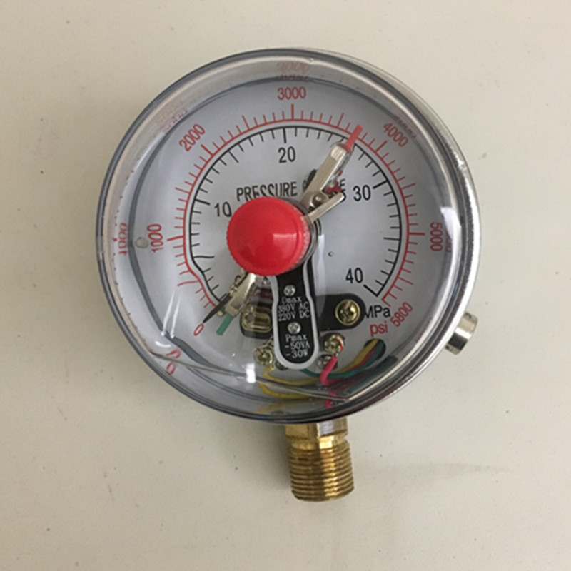 磁助式耐震电接点压力表0-25mpa电接点耐震压力表0-40mpa.60mpa