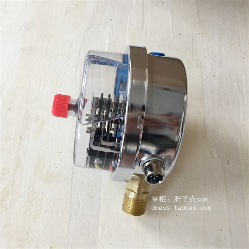 YNXC100耐震电接点压力表0-1.6MPA油压表接头M20*1.5磁助式30VA