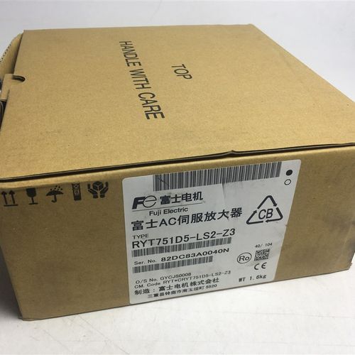 富士伺服电机驱动器套装GYB751D7-RC2/RYH751F6-VV2(401W/201W)