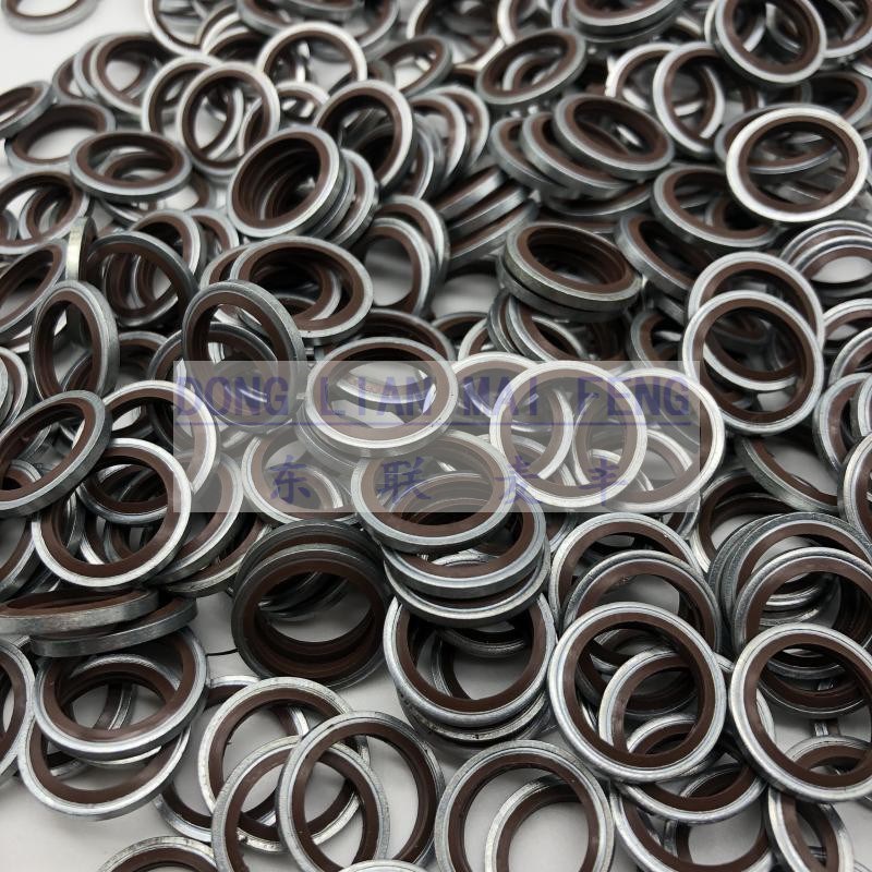 氟胶 压 组合垫片/圈 标准JB982-77 组合密封垫圈 耐温组合垫