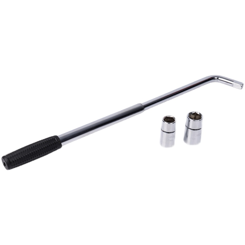 轮胎扳手汽车换胎工具通用伸缩轮胎扳手加长套筒省力拆卸小轿车用