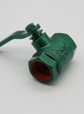 球阀铸铁烤漆绿色铁阀门内螺纹水开关4/6分铁DN15/20/25/32/40/50