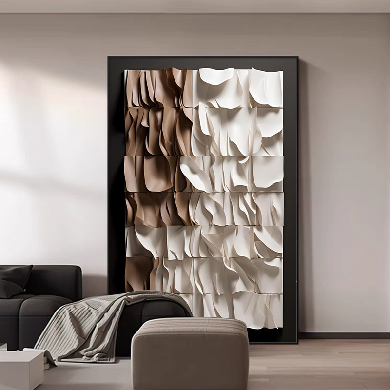 立体感客厅装饰画抽象艺术挂画