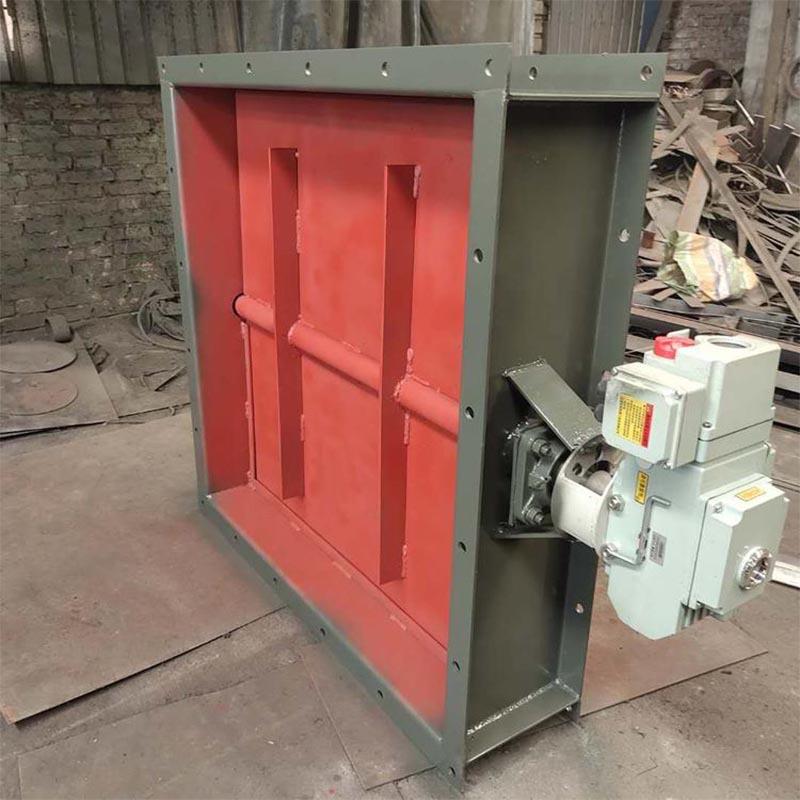 电动调节蝶阀电动调节风门法兰式电动风门生产厂家