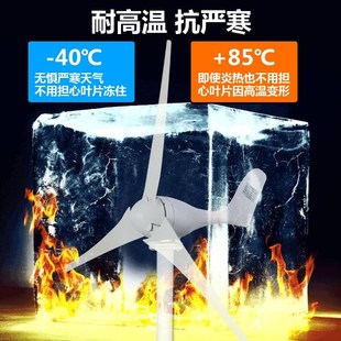热销风力发电机家用220V小型风能x大功率12v24v永磁带风光发电互