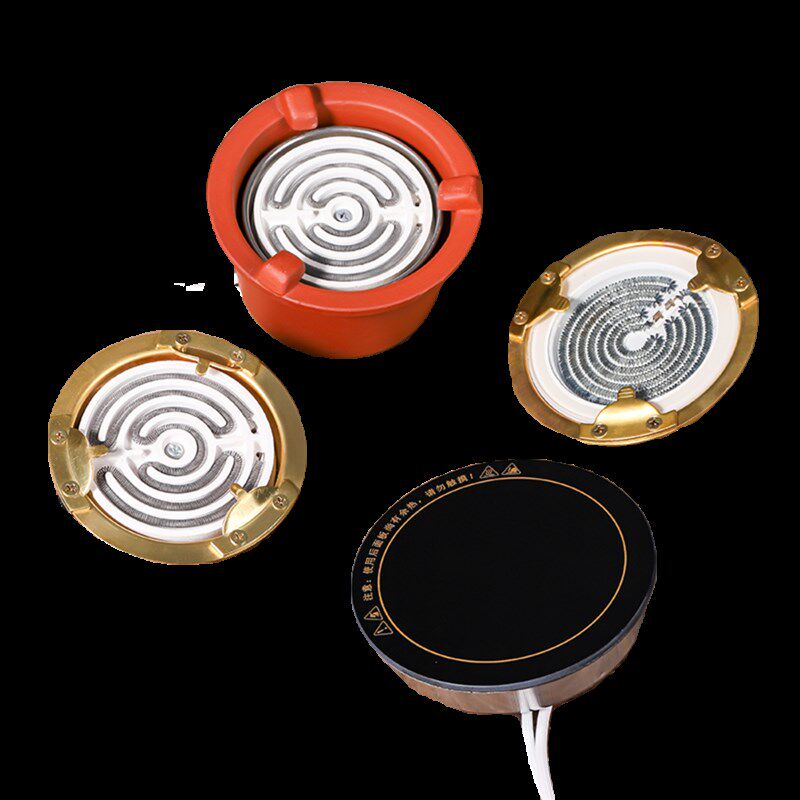 热销电陶炉钛晶炉芯罐罐茶煮茶器电碳炉芯煮茶炉配件电炉丝茶炉发