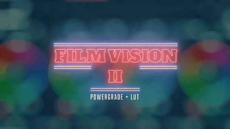 SERR FilmVision V2 LUT Pack 复古柯达Vision3 500T/250D胶片