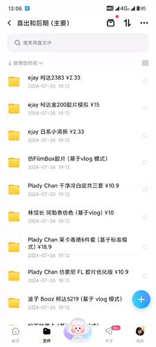 松下相机用的预设LUT合集，包括ejay和波子和plady的预设！