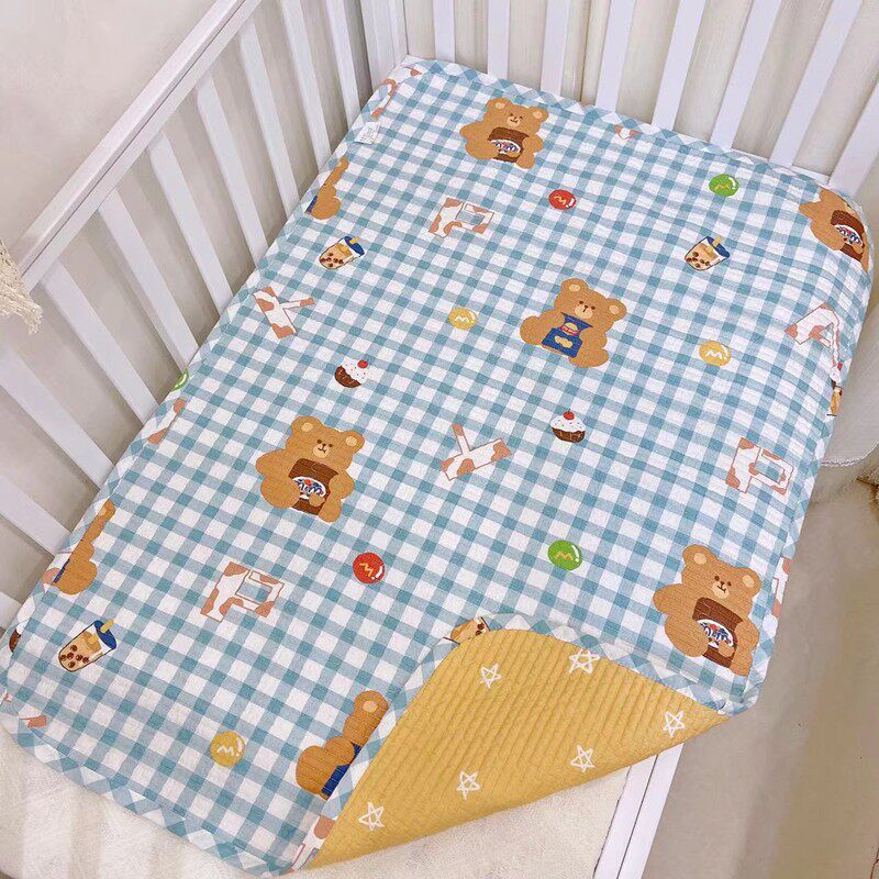 韩国婴儿贴身纯棉小垫子全棉床垫褥子密垫新生儿宝宝幼儿园床单