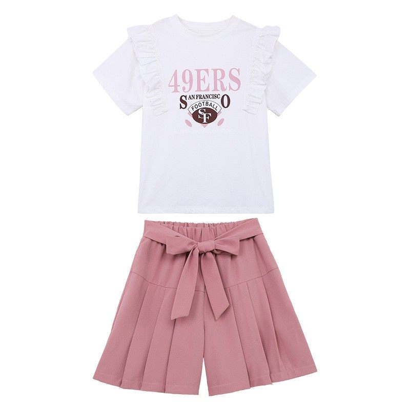 女童夏装套装2021新款潮儿童装洋气网红13岁女孩12中大童女装衣服