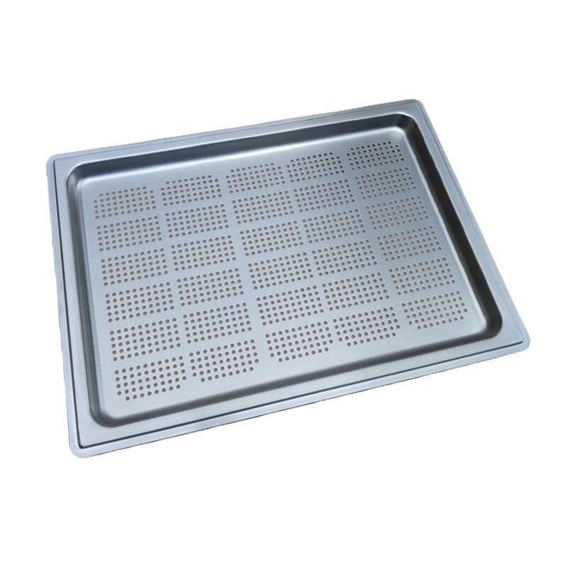 适用于亿田集成灶蒸烤箱专用304托盘食用接触不锈钢蒸盘43.5*32.3