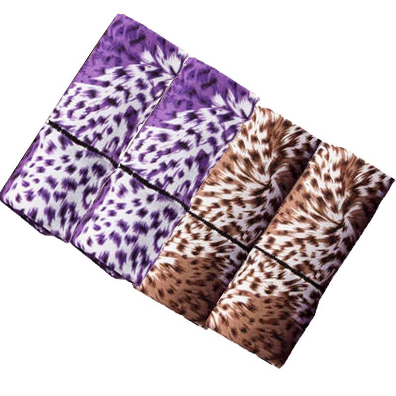 4条装中老年高腰内裤女性感豹纹大码胖MM三角裤妈妈短裤200斤可穿