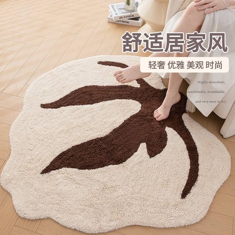 床边圆形地毯女孩卧室地垫客厅轻奢高级感电脑转椅儿童学习椅地垫,居家布艺,床边毯,淘宝优惠券,粉丝福利购,淘宝优惠卷