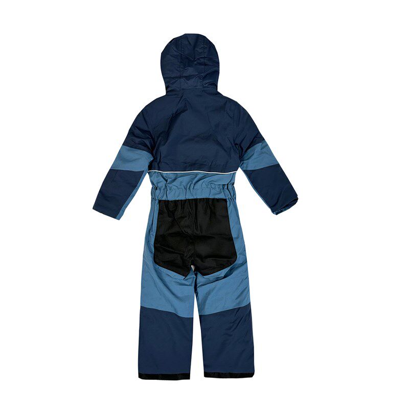 儿童玩雪连体服滑雪衣可加长冬季夹棉防风防水户外保暖服防寒外套