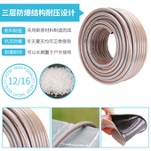 卡 高压洗车水管四分软管家用自来水塑料管刷车浇花神器抗冻防爆