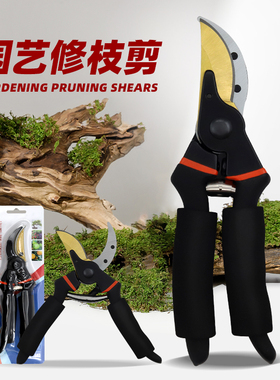剪枝剪刀园林花艺修剪树枝剪刀果树剪刀粗大花剪园艺剪子园林工具