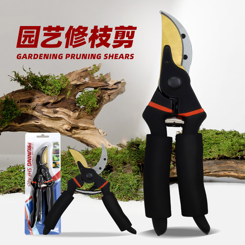 高碳钢强力修剪树枝园艺园林剪刀