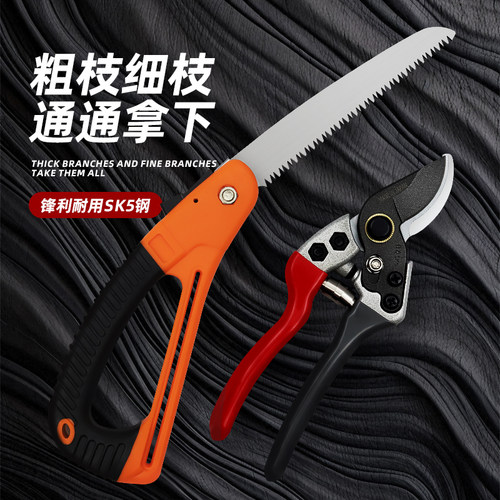修枝剪园艺剪树枝专用剪刀强力剪