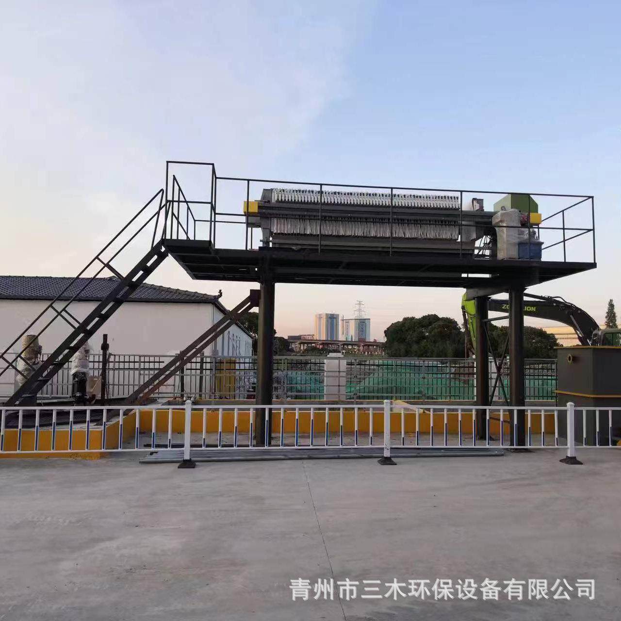 全自动固液分离机工业泥浆污水处理设备板框压滤机厂家直销