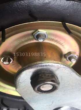 6寸充气轮胎胎810寸加厚打气万向轮子平板车小推车定向脚轮23504