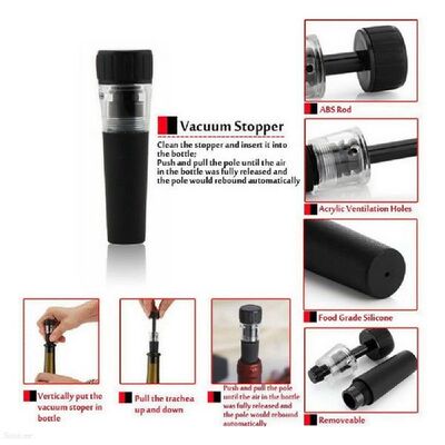 好货Bottle Rocket 4 Piece With Box [ Gift Box ]  Wine Opener