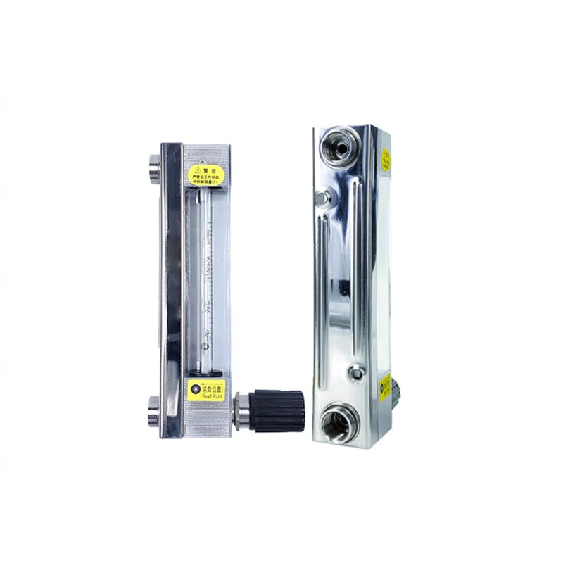 玺达微小气体小型液体水纯水空气不锈钢DK800玻璃转子流量计316L-