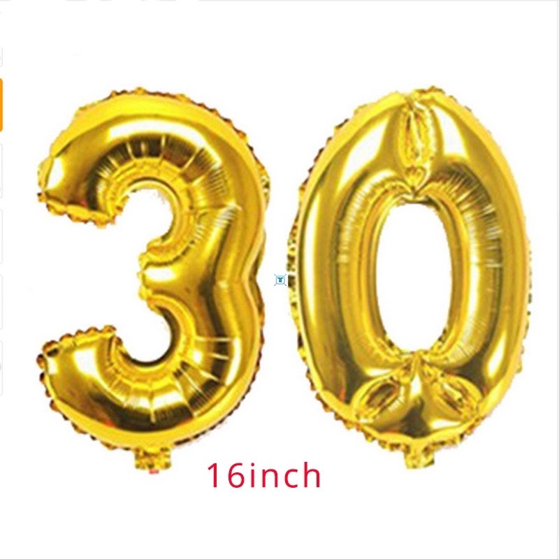 30th 40th 50th Birthday Party Decorations Adult Balloon 30