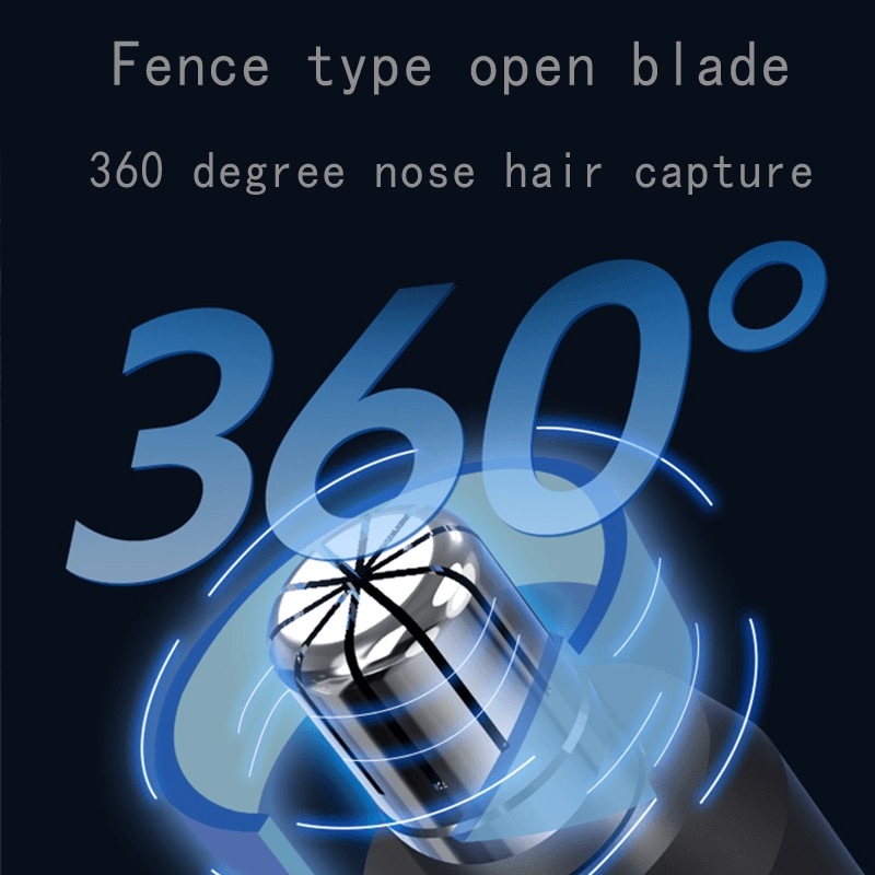 Electric Shaving Nose Ear Trimmer Safe Face Care
