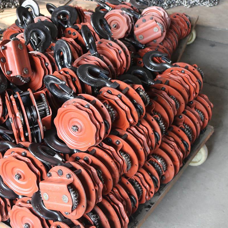 成华圆形倒链 1T2T3T5T10吨3米6米9m重型葫芦起重手拉吊车2