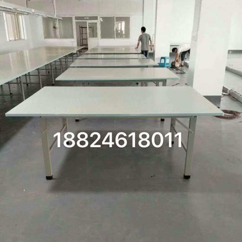 极速服装裁剪台裁剪桌打包台车间工作台操作台检验包装制衣厂裁床
