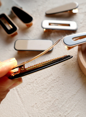 2pc New Kroean Elegant geometric Hairgrip Hair Clips for Gir