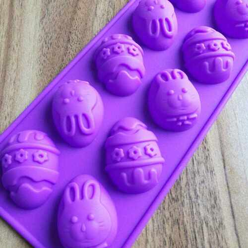 好货Cake Mold Vivid Novelty Silicone Easter Egg Chocolate
