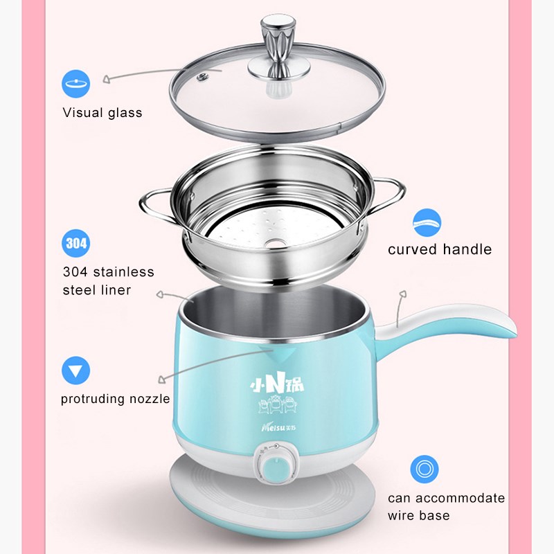 1.5L Multi-function Electric Slow Cooker Electric Skillet Ho