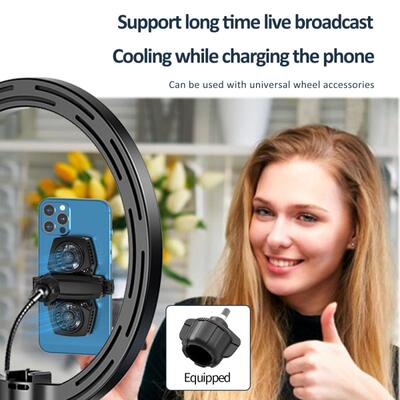 极速Mobile Phone Cooler 2 Fan Holder Cooling Pad Gamepad Gam