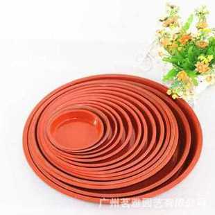 爆品新各型号圆形塑料花盆底盘托盘底托180绿萝花瓶底盘定制加L品