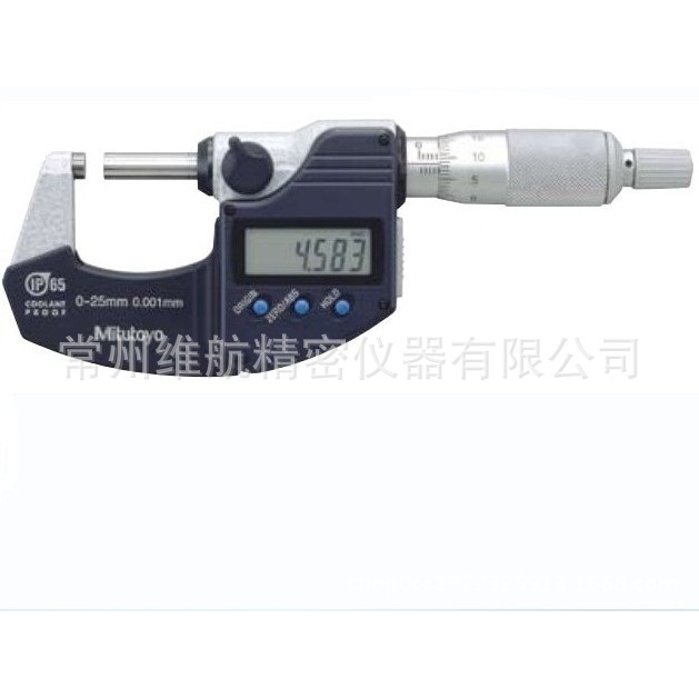 日本三丰Mitutoyo防水数显外径千分尺293-340 341 0-25