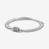 Chai Bucket Gift New Circle Jewelry Double Bone Buckle Snake