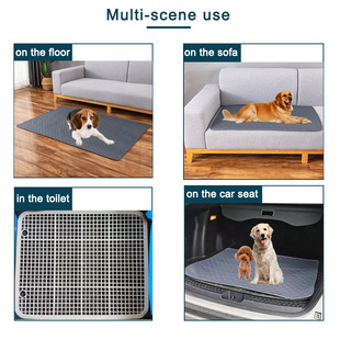 好货Dog Pee Pad Blanket Reusable Absorbent Diaper Washable P