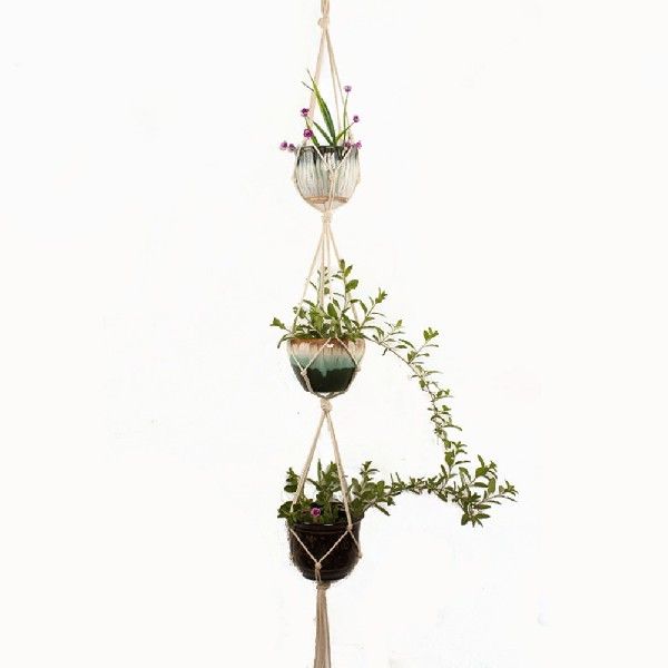 3 Tier Home Indoor Outdoor Balcony Decorations Plant Hanger