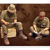 Unpaint Resin 36373 Model Soldier Figure Australian