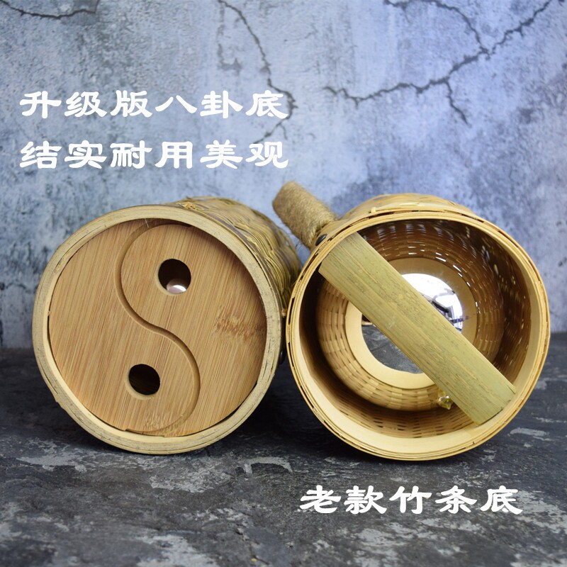 好货老式热水瓶竹编保温壶复古小暖壶玻璃家用迷你带盖怀旧开水热