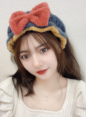 Women Stretchy Headbands Soft Headwrap with Bow Elegant Simp