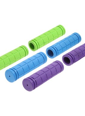 1 Pair 12cm Bicycle Grip Rubber Handlebar Mountain Bike Hand