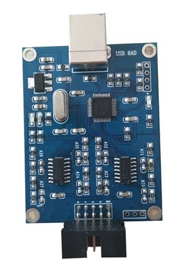 usb 8ad 简易高速示波卡 模拟量D数据信号采集模块labview电流