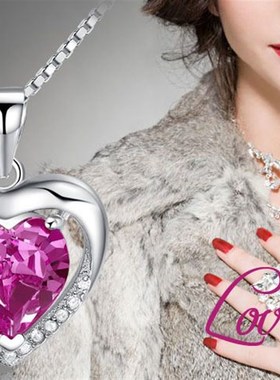 Korean Fashion Love Pendant lady项链情人节配饰