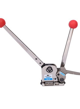 台湾盟安MH35A/32A手提式钢带打包机捆扎机铁皮带32mm免扣打包机