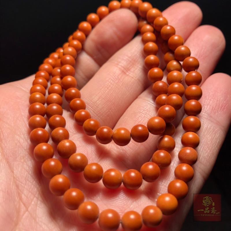 橄榄核尖珠脖挂正圆橄榄核核尖108圆珠项链光珠手串珠子手链串珠